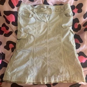 Supa cute full cargo skirt
